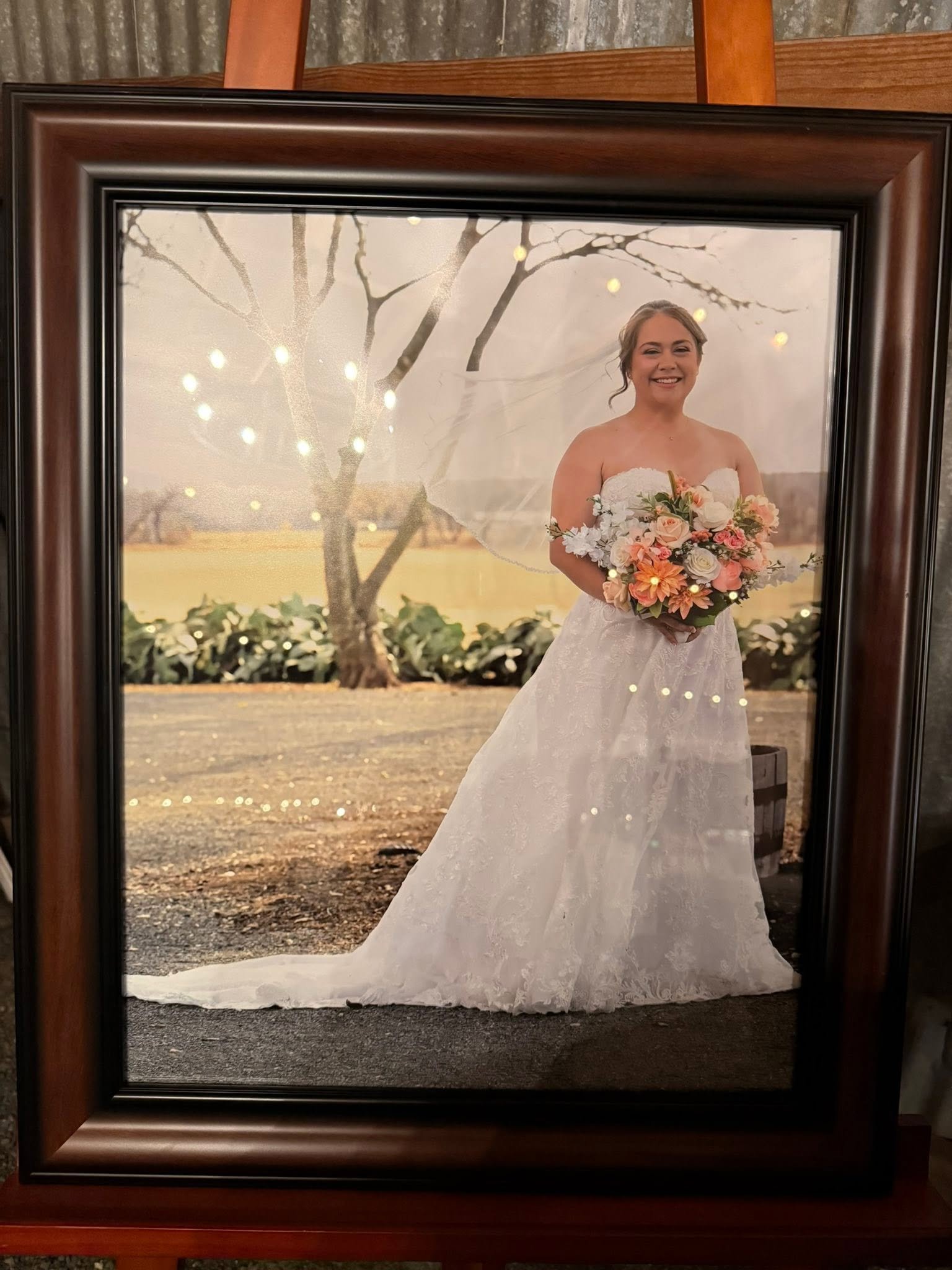 Elegant bridal portrait